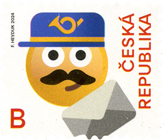 Emoji: pošťák / (F. Heyduk)