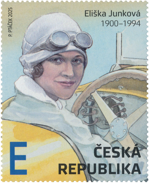 Eliška Junková: portrét / (P. Ptáček)